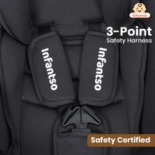 4‑in‑1 Baby Carry Cot Amora | Lightweight, Safety‑Certified 3‑Point Harness | Adjustable Handle, Shock‑Absorbing Base & Newborn Soft Cushion Support