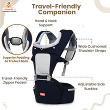 Infantso Adjustable Hip Seat Baby Carrier with 6 Carrying Positions for 03 to 24 Months
