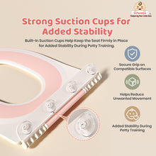 NUBO Baby Toilet Training Seat for Toddlers (1–5 Years), Soft TPE Cushion, Suction Cups & Splash Guard, PP Material, Up to 60 kg Capacity
