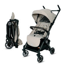 Infantso Flight X Baby Stroller for 0 to 3 years, Pram Auto Fold with 5-Point Safety Harness, Multi-Position Recline, Adjustable Footrest & Canopy, 360° Swivel Wheels, Storage Basket & Rear Brake – Up to 22 kg