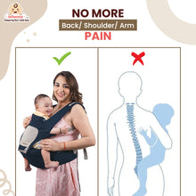 Infantso Adjustable Hip Seat Baby Carrier with 6 Carrying Positions for 03 to 24 Months