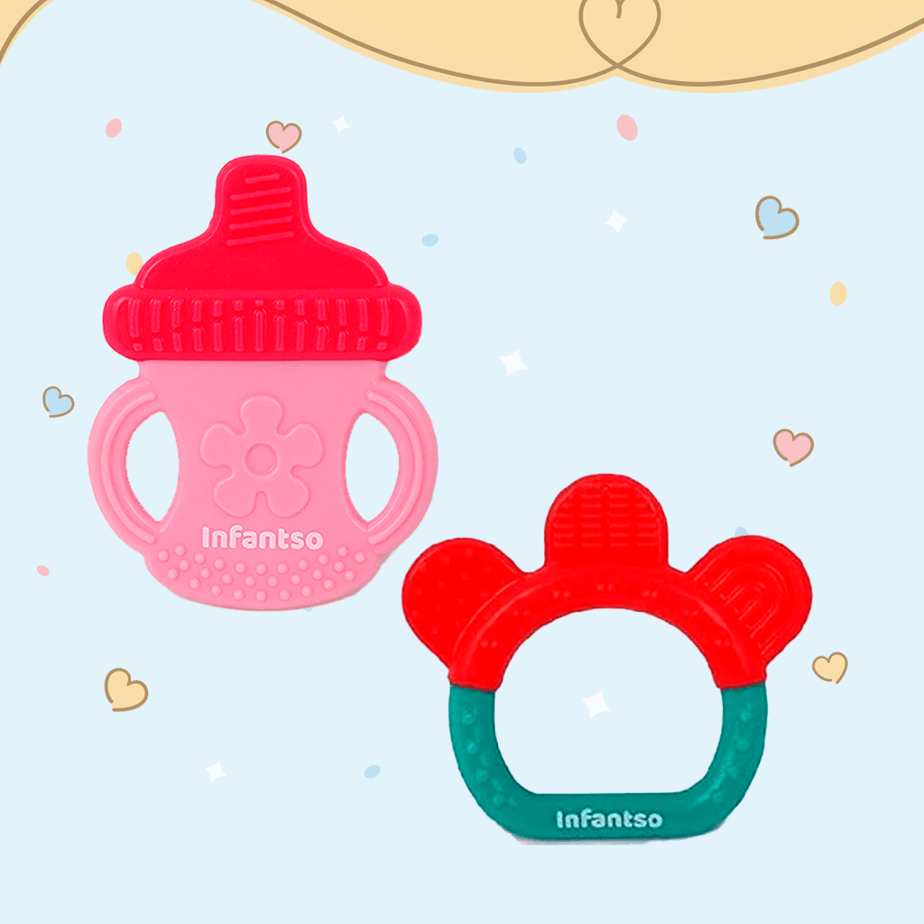 Teething Ring Safe Teethers Baby Teething Toys For Newborn Infants