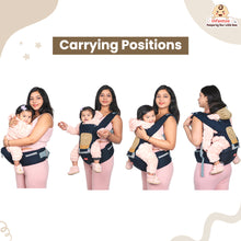 Adjustable Hip Seat Baby Carrier with 4 Carry Positions for 03 to 24 Months