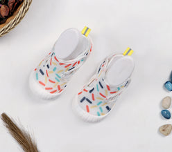 Infantso Baby Sock Shoes for First Walkers | Anti-Skid & Flexible Sole, Breathable Knit Fabric, Lightweight Soft Baby Shoes with Easy Slip-On Design