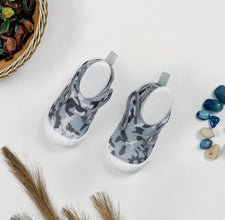 Infantso Baby Sock Shoes for First Walkers | Anti-Skid & Flexible Sole, Breathable Knit Fabric, Lightweight Soft Baby Shoes with Easy Slip-On Design