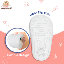 Nano Stripe Anti-Skid Socks Shoes with Rubber Sole for Walking Babies & Toddlers (06-24 Months)
