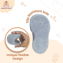 Cuddle Creatures Anti-Skid Cotton Socks Shoes with Rubber Sole for Walking Babies & Toddlers (6-24 Months)