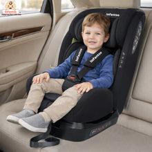 Infantso Cruise-On Recliner Car Seat for Kids | 0–12 Years | 0–36 kg | Multi-Position Recline | 5-Level Adjustable Headrest | 3-Point Safety Harness