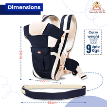  maximum weight capacity: 9 kilograms, lightweight baby carrier