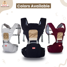 Adjustable Hip Seat Baby Carrier with 4 Carry Positions for 03 to 24 Months