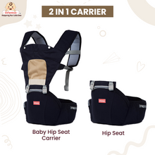 Adjustable Hip Seat Baby Carrier with 4 Carry Positions for 03 to 24 Months
