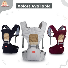 Adjustable Hip Seat Baby Carrier with 4 Carry Positions for 03 to 24 Months