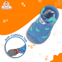 Forest Feet Anti-Skid Cotton Socks Shoes with Rubber Sole for Walking Babies & Toddlers (06-24 Months)