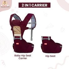 Adjustable Hip Seat Baby Carrier with 4 Carry Positions for 03 to 24 Months